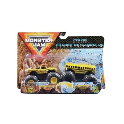 Spin Master Italia S.r.l - Monster Jam , Confezione da 2 Veicoli in scala 1:64, Modelli a sorpresa, 6044943