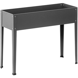 sopraelevata Münster, ca. 100 x 30 cm, altezza 80 cm, Metallo, colore: grigio scuro - Dehner características
