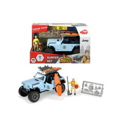 Simba Playlife Surfer Set, Jeepster Commando 1:24 Con Personaggio Articolato E Accessori, Luci E Suoni precio