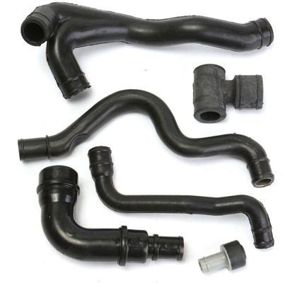 Kit tubo di sfiato sfiato motore 6 pezzi 99-03 Pr VW Jetta Golf MK4 1.8T AWW AWP