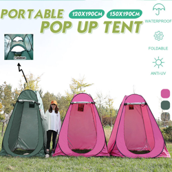 Tenda portatile per privacy Spogliatoio Toilette per esterni Doccia Spogliatoio Campeggio (rosa, taglia L) características