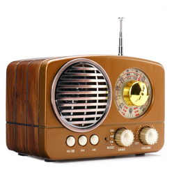 Colore casuale - Retro radio portatile Bluetooth AM FM SW AUX USB TF Scheda MP3 ricaricabile características