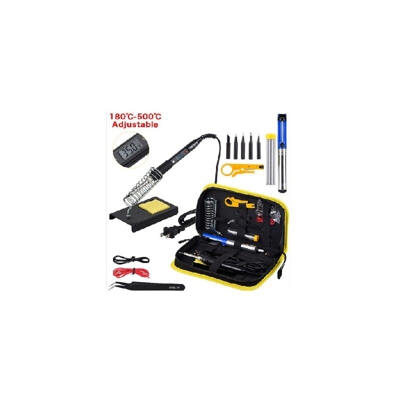 Kit saldatore JCD Temperatura regolabile 220V 80W Strumento di saldatura per saldatura LCD