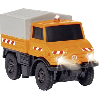 Carson Modellsport 504125 MB Unimog U400 Kommunal 1:87 Automodello Elettrica Veicolo di emergenza incl. Batteria, caric