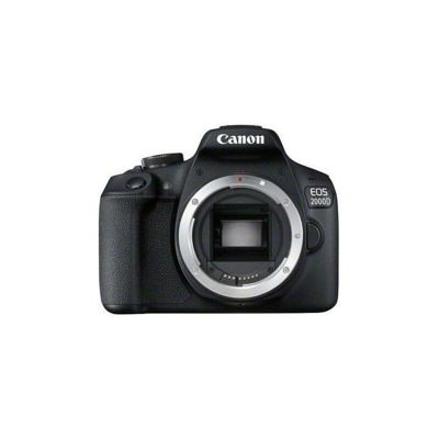 EOS 2000D + EF-S 18-55mm f/3.5-5.6 III Kit fotocamere SLR 24,1 MP CMOS 6000 x 4000 Pixel Nero - Canon