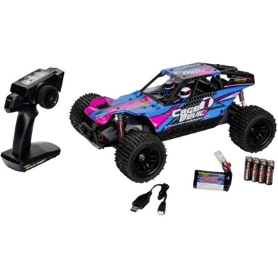 Carson Modellsport Cage Devil FE Brushed 1:10 Automodello Elettrica Buggy Trazione posteriore 100% RtR 2,4 GHz incl. Ba