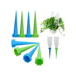 12X Annaffiatoio automatico Ugello Sprinkler Sistema di irrigazione da giardino Acqua di plastica en oferta