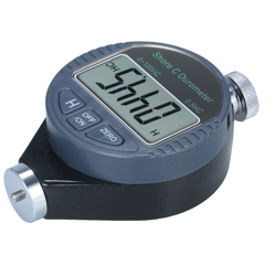 scala durometro digitale portatile 0-100HC durezza C shore metro del materiale morbido tester spugna e LX-C en oferta
