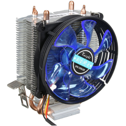 Dissipatore di calore della ventola di raffreddamento della CPU in rame a 3 pin LED per Intel A775 / 1156/1155 AMD AM2 / AM2 + en oferta