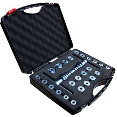 Attrezzo per l'installazione del cuscinetto del mozzo del cuscinetto del punto di svolta del telaio della coda morbida della bicicletta