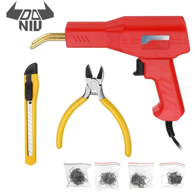 DANIU Pratico Saldatore di plastica Utensili per garage Cucitrici a caldo Macchina per graffe Macchina per riparazione di plastica in PVC Riparazione