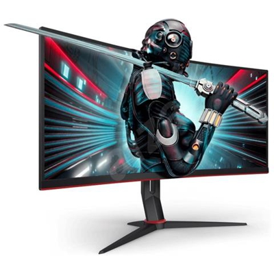 Monitor 34'' LED VA Curvo Gaming CU34G2 / BK 3440 x 1440 WQHD Tempo di Risposta 1 ms