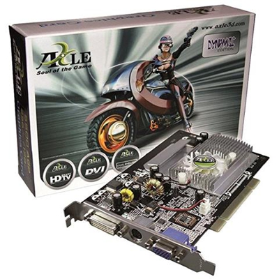 GeForce FX 5500 256 MB GDDR PCI 1 x DVI-I / 1 x VGA