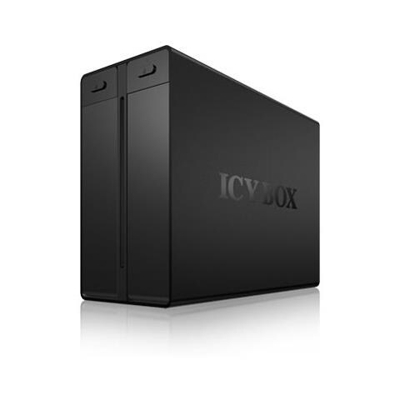 IB-RD3662U3S, 8,89 cm (3.5'') , 0, 1, JBOD, SATA, Nero, Alluminio, 1,13 kg