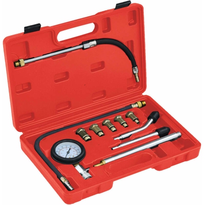 YOUTHUP Tester di Compressione 12 pz per Motori a Benzina - Rosso