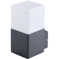 lampada parete vadra 1 luce 220-240 volt CE E27 IP44 antracite interno ed esterno senza kan 29010 características