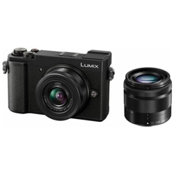 LUMIX DC-GX9WEG-K Fotocamera Mirrorless 20 MP, Sensore LIVE MOS MFT, Obiettivi LUMIX 12-32 mm e 35-100 mm, Nero precio