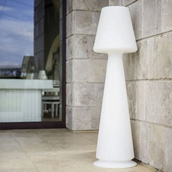 Lampada da terra in resina Chloe senza telecomando luce bianca H 165 Cm características