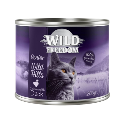 Wild Freedom Senior Wild Hills Anatra & Pollo - Set %: 12 x 200 g