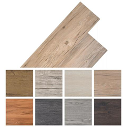 Listoni per Pavimentazione in PVC 5,26 m² 2 mm Marrone Rovere precio