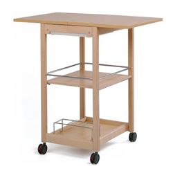 Carrello Porta Accessori - Modello Servi -Tu Wengè en oferta