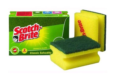 Spugne Scotch-Brite A26 Salvaunghie 2Pz Cm. 4X 6 Conf. 24 Pz - 3M