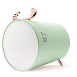 Chiedi a cervo luce musicale USB wireless TWS altoparlante bluetooth ricaricabile luce notturna a led verde notte scuro precio