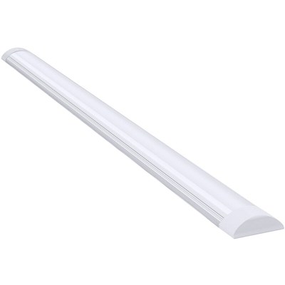 Insma - Tubo luminoso in alluminio da 2 pezzi 120 cm 96led per ufficio domestico 220V