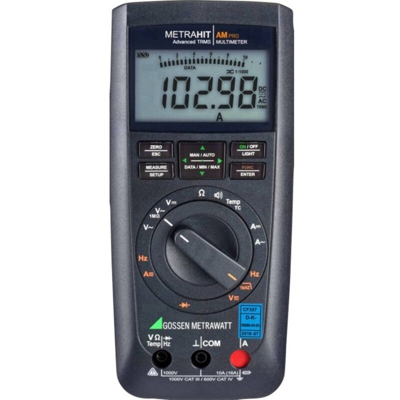 Gossen Metrawatt METRAHIT AM PRO Multimetro portatile Calibrato (DAkkS) digitale CAT III 1000 V, CAT IV 600 V Display (