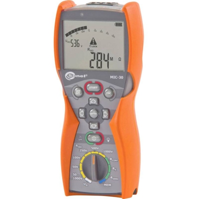 MIC-30 Misuratore di isolamento Calibrato (ISO) 50 V, 100 V, 250 V, 500 V, 1000 V 100 G? - Sonel