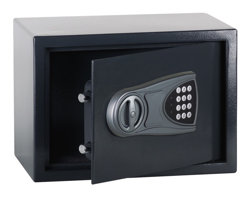 CASSAFORTE A MOBILE ELETTRONICA 35x25Hx25M - TAGLIO LASER 5MM características