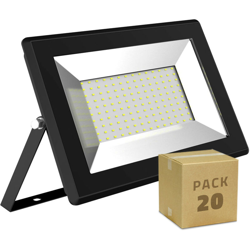 Ledkia - Pack Faretto Proiettore LED Solid 100W (20 Un.) Bianco Caldo 3000K precio