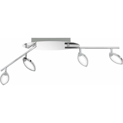 CAREY FARETTO DA SOFFITTO A 4 LUCI LED 5W 3000K - Wofi en oferta