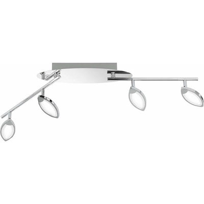 CAREY FARETTO DA SOFFITTO A 4 LUCI LED 5W 3000K - Wofi