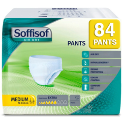 84 PANTS ASSORBENZA 7 EXTRA MISURA MEDIUM - Soffisof características