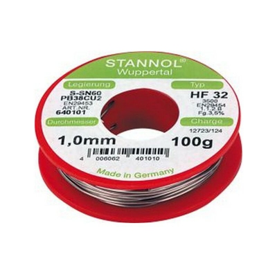 Filo D'Apporto Per L'Elettronica, Modello: Bobina 100 G, Diametro 1,0 Millimetri