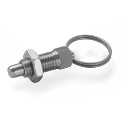 Ganter Normelemente - Ganter Norm elementi GN 717 – 6 di batterie AK M10 – Bullone di Resto Acciaio Inox, Argento, 2 pezzi precio