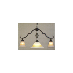 Lampadario bilanciere applique lampada romantica 3 luci 75x30x70 cm características