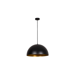 Lampada a Sospensione Hill - Lampadario - da Soffitto - Nero, Oro in Metallo, Vernice, 40 x 40 x 113 cm, 1 x E27, Max 100W precio