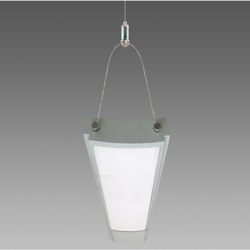 3610EL1X54AR 145322 SOSPENSIONE ARCO T5 3610 FLUORESCENTE 1X54W MONO ARGENTO SENZA LAMPADA 1647 X 168 MM - Disano Illuminazione precio