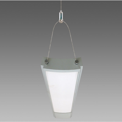 3610EL1X54AR 145322 SOSPENSIONE ARCO T5 3610 FLUORESCENTE 1X54W MONO ARGENTO SENZA LAMPADA 1647 X 168 MM - Disano Illuminazione