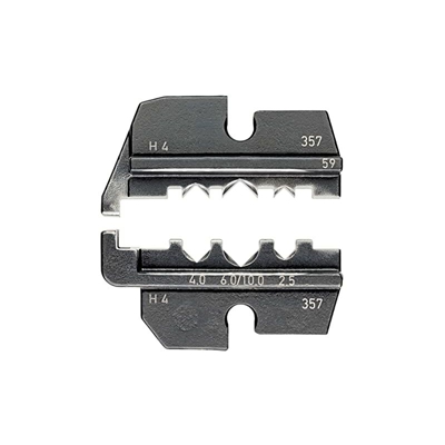 KNIPEX Matrice di crimpaggio per connettori per cavi solari Helios H4 (Amphenol) 97 49 59