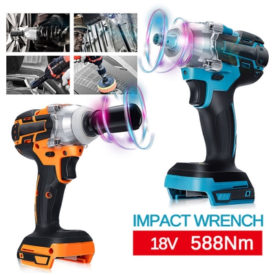 Drillpro - Avvitatore elettrico a batteria 18V 588Nm per batteria Makita