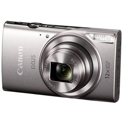 IXUS 285 HS Argento Sensore CMOS 20.2 Mpx Zoom ottico 12x Display 3'' Filmati Full HD Wi-Fi NFC