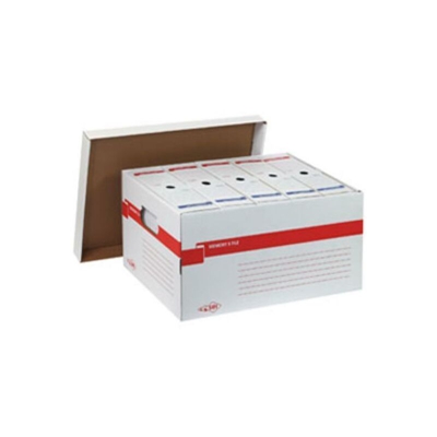 Seirota - SEI Rota 673200 scatola per la conservazione di documenti Cartoncino Rosso, Bianco