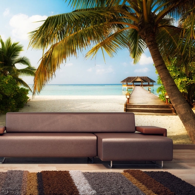 Fotomurale Paradise beach cm 250x175 - Artgeist