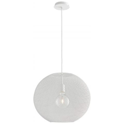 Lampadario Sopensione Moderno Colore Bianco - Lampada Non Inclusa precio