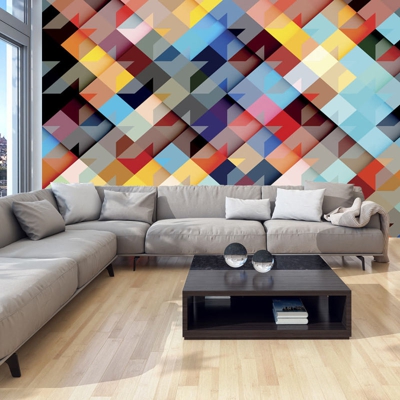 Fotomurale Colour Patchwork cm 250x175 - Artgeist