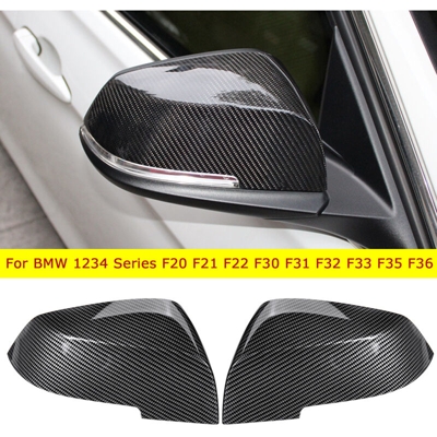 2x Tappo di copertura dello specchio per BMW Serie 1234 F20 F21 F22 F30 F31 F32 F33 F35