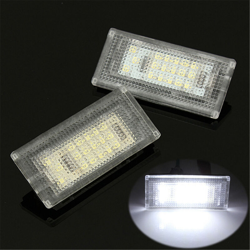 2pcs luci targa a LED lampada bianca Pr Mini Cooper S R50 R52 R53 características
